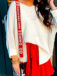 Wide Greek Letter Sorority <b>Bag</b> <b>Straps</b> Sequin Embroidery Beaded Purse <b>Strap</b> Crossbody Shoulder <b>Replacement</b> Belt Handbag Handles - Product Image 2