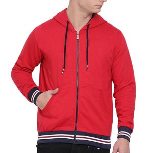 เสื้อฮู้ดผู้ชายแบบมีซิปเต็มตัว ผ้าฟลีซ - Product Image 1