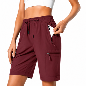 High Quality Active wear Women Cargo Shorts Quick Dry Classic Summer Daily Casual Fashion Solid Color Breathable shorts Women's - Product Image 1