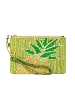 Handcrafted Beaded Coin <b>Pouch</b> Flower Cow Print Beaded Coin From India Handmade Coin <b>Pouch</b> for Women and GirlsTags&Cards - Product Image 3