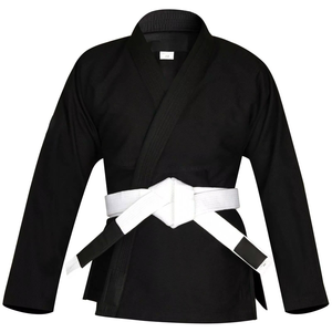 Kimono de karaté de haute qualité, uniforme d'entraînement respirant, léger, coutures solides, tissu doux, logo personnalisé, unisexe, arts martiaux - Product Image 5