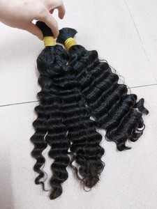 Proveedores de cabello virgen europeo al por mayor, nuevo cabello vietnamita súper doblemente tramado a granel para trenzas - Product Image 6