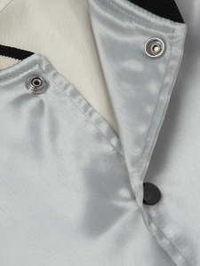 Chaqueta Bomber de Moda para Hombre, 100% Algodón, con Cierre de Cremallera, Talla Grande, Transpirable, Personalizada, con Forro Acolchado - Product Image 4