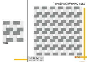 Carreaux de porcelaine industriels haute résistance 20x20 pouces, adaptés aux allées, rampes et applications de revêtement de sol en zone ouverte - Product Image 2