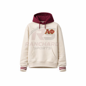 Sweat à capuche personnalisé pour fraternité grecque – Sweat-shirt brodé de qualité supérieure pour sororité et fraternité – Sweat à capuche avec lettres grecques en gros – Fraternité personnalisée - Product Image 1