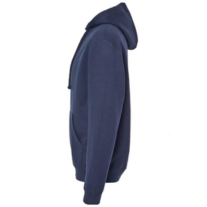 เสื้อฮู้ดดี้ผู้ชายผ้าฝ้าย 100% แขนยาว มีกระเป๋า ผ้าฟลีซ ระบายอากาศได้ดี สีพื้น สำหรับฤดูหนาว รับสกรีนโลโก้ บริการ OEM - Product Image 2