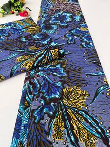 High Quality African Wax Print and Ankara Cotton <b>Fabric</b> with Vibrant Cultural Patterns 120gsm for Clothing and Crafts Kenya - Product Image 5