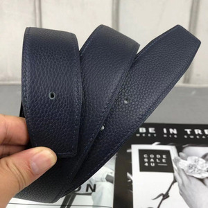 Cinturones de Cuero Genuino para Hombre, Formales, Ajustables, Trenzados, de 3.5cm de Ancho, con Hebilla de Aleación, Casuales, en 10 Colores, Texturizados - Product Image 4