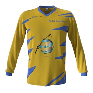 Chemise de pêche personnalisée, maillot sublimé professionnel, uniforme d'équipe de pêche à séchage rapide, chemise de performance unisexe OEM, UPF 50, motif animal - Product Image 1