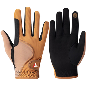 Soft Genuine Leather <b>Equestrian</b> Gloves for Women Men Comfortable Grip Horseback Riding Gloves for Daily Training - Product Image 1