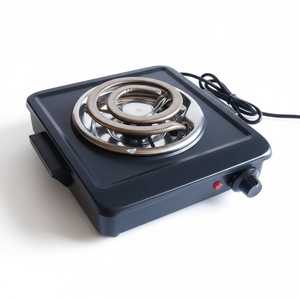 เตาไฟฟ้าพร้อมระบบควบคุมอุณหภูมิแบบปรับได้, เตาเดี่ยวแบบแผ่นร้อน, เตาตั้งโต๊ะประสิทธิภาพสูงสำหรับบ้านและหอพัก - Product Image 1