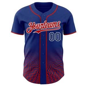 Camiseta de Béisbol Sublimada Personalizada Yourteams 00, Unisex, para Adultos, Manga Corta, Transpirable, de Poliéster, con Botones en la Parte Delantera - Product Image 2