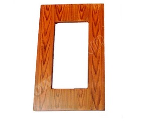 Rectangular Wood Photo <b>Frame</b> Green Rustic Tabletop Vertical - Product Image 4