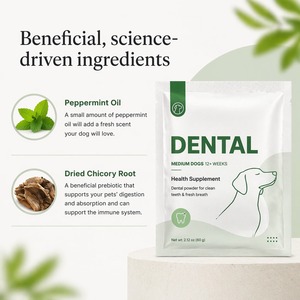 Polvo Limpiador Dental para Mascotas al por Mayor para Perros y Gatos, Cuidado Bucal Personalizado, Polvo Seco que Previene el Sarro Dental, Suministro de Algas Marinas Naturales - Product Image 5