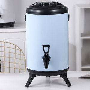 Dispensador de Bebidas Aislado de Acero Inoxidable SOGA de 10L, Barril para Bebidas Calientes o Frías con Grifo para Té, Café, Jugo o Leche - Product Image 1