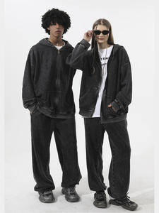 Pantalones Deportivos de Poliéster con Lavado Ácido Personalizados de Última Moda, Pantalones Deportivos con Bolsillos, Ropa Urbana de Algodón para Hombre - Product Image 4