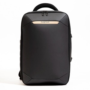 Black Leather <b>Backpack</b> <b>Large</b> Capacity Business Travel Bag Simple Laptop <b>Backpack</b> Durable Waterproof <b>Backpack</b> - Product Image 1
