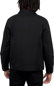Veste en jean d'hiver pour homme, 100 % coton, respirante, écologique, séchage rapide, 280 g, pour l'extérieur, avec logo personnalisé, vente en gros, haute qualité - Product Image 5