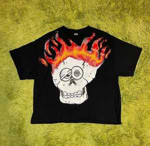 Camiseta Extra Grande de Algodón Grueso para Hombre, Manga Corta, Estampado Gráfico, Tejida, Estilo Casual Urbano - Product Image 6