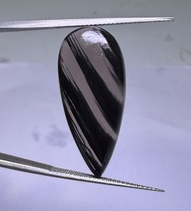 Pierres précieuses en quartz obsidienne dentelle de minuit de haute qualité, en vrac, prix de gros pour la fabrication de bijoux, pierre de cristal naturelle faite à la main - Product Image 3