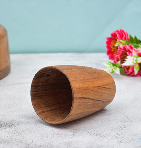 High Quality Wood Water Glass <b>Drinkware</b> <b>Accessories</b> New design Wood Water and Juice Glass For Wedding Used - Product Image 1