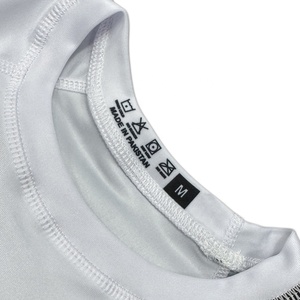 Conjunto de Rash Guard Personalizado con Logotipo Frontal, Manga Corta, Compresión, Protección Transpirable, Ecológico, UPF50+, para Artes Marciales No Gi - Product Image 3