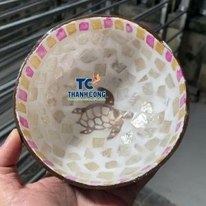Cuencos de Cáscara de Coco Ecológicos de Alta Calidad, Hechos a Mano, Origen Vietnam, Exportador de Tortugas de Isla, Artículos Populares al por Mayor - Product Image 1
