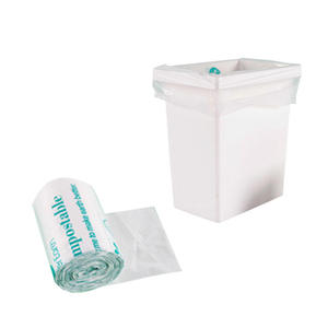 Black Refuse Sack <b>Bin</b> Liner 100L HDPE Plastic Dustbin Liners Rubbish <b>Bags</b> Trash <b>Bags</b> In Roll 120 Liters Heavy Duty Construction - Product Image 3