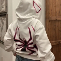 Sudadera con capucha personalizada de forro polar 100% algodón de alto gramaje, lavado ácido y a la piedra, impermeable, estilo streetwear, oversize, Invierno 2026