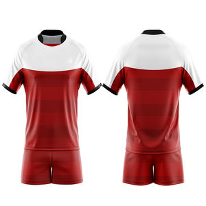 Impression par sublimation personnalisée, uniformes de rugby à séchage rapide avec logos personnalisés, uniforme avec logo privé, logo personnalisé OEM ODM - Product Image 1