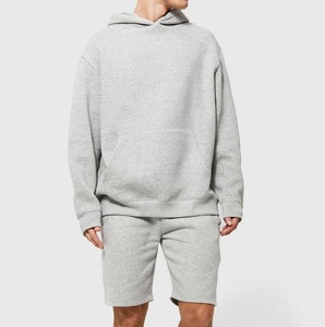 Conjuntos Cortos Deportivos de 2 Piezas para Hombre, Trajes Deportivos Casuales Personalizados para Hombre, Ropa Deportiva para Correr, Sudaderas con Capucha y Pantalones Cortos - Product Image 1
