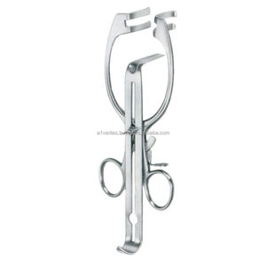 Rétracteur manuel A-1 VERITAS Mayo-Adams de haute qualité, lames en U de 17 cm, poignée annulaire, ensemble d'instruments |   Aiguille chirurgicale réutilisable - Product Image 2