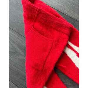 Conjunto de Chándal de Mohair Personalizado para Hombre, Moda de Invierno, Tejido de Punto Afelpado con Cierre, Ropa Deportiva Cálida de Talla Grande, Conjunto de 2 Piezas - Product Image 5