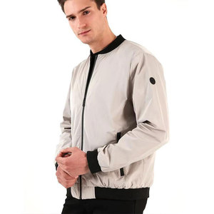 Men Fashion Outdoor Bomber <b>Jacket</b> Casual Style Outerwear Wholesale Long Sleeve Zipper Men Bomber <b>Jacket</b> - Product Image 2