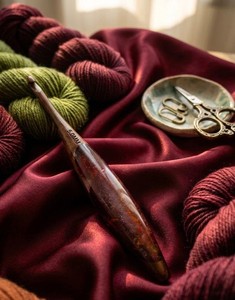 Belladec High Quality Best Selling Durable Eco-Friendly Resin Handcrafted <b>Crochet</b> <b>Hooks</b> Best Gift Women Multi Size - Product Image 2