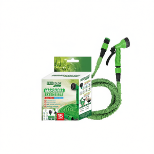 Tuyau d'arrosage extensible renforcé 7FUN 15M, durable et facile à utiliser, avec enrouleur - Product Image 2