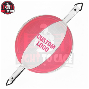 Kit d'entraînement de boxe tout-en-un double extrémité, blanc et rose, de bonne qualité, design unique, durable, léger, personnalisé - Product Image 3