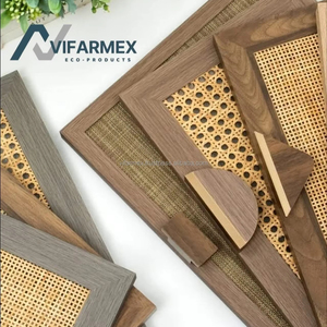 Papier peint en raphia naturel écologique, tissé à la main, revêtement mural pour les intérieurs de maisons et d'hôtels - Product Image 2