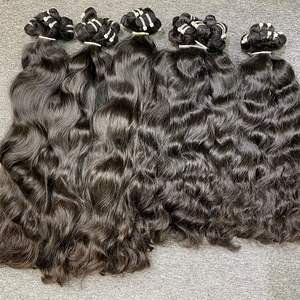 Paquetes de cabello ondulado Camboyano de alta calidad de tendencia superior Cabello humano vietnamita sin procesar estilo de onda profunda suelta - Product Image 5