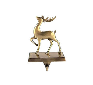 Iron Silver Christmas Tree <b>Stocking</b> <b>Holder</b> For Mantel Fireplace Metal Holiday Home Decor Hanger Hook Low Price For Xmas - Product Image 5