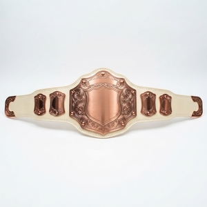 Cinturón de Campeonato con Correa de Cuero, Personalizado, para Lucha Libre, Boxeo, Deportes, Trofeo, Premio, Competencia, Placas de Metal Personalizadas - Product Image 5