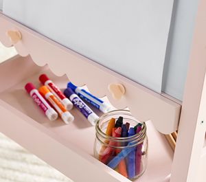 ขาตั้งวาดรูปดีไซน์ใหม่สีชมพู ลายหยัก สำหรับเฟอร์นิเจอร์เด็ก ผลิตในเวียดนาม ราคาขายส่ง - Product Image 6