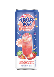Boisson au jus de fruits Tropi Popi en gros, saveurs Litchi, Fraise, Pêche, Certifiée HALAL, Conception OEM, Échantillon Gratuit - Product Image 2