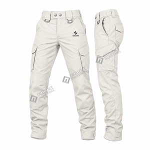 <b>Men</b> Waterproof Tactical Cargo <b>Trousers</b> Durable Ripstop <b>Work</b> Pants Outdoor Hiking Utility Pants Breathable Multi Pocket - Product Image 4