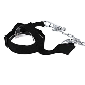 Adjustable Neoprene Strong Power Lifting <b>Head</b> Harness Neck Strap Gym Training Fitness Body Building Workout-Durable Breathable - Product Image 1