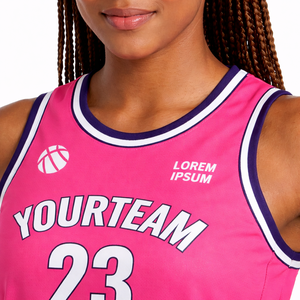 Ensemble de maillots et shorts d'équipe de basketball, légers, respirants, design personnalisé, impression par sublimation, fournisseur en gros OEM ODM - Product Image 2