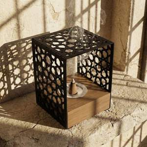 Islamic Handmade Sandalwood Incense Burner Eco Friendly Aromatic Ramadan Decoration Incense Burner <b>Eid</b> <b>Gifts</b> - Product Image 6