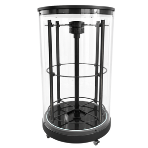 Pantalla LED Cilíndrica de Holograma 3D 360 °   Ventilador LED Giratorio con Pantalla Holográfica Publicitaria - Product Image 4