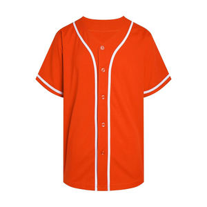 Maillots de baseball en mélange de polyester durable, matériau léger, design à manches raglan pour une activité sportive fluide. - Product Image 1