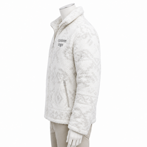 Chaqueta Sherpa para hombre, abrigo de lana cálido y cómodo para uso en exteriores en invierno, chaqueta Sherpa para hombre de lana - Product Image 2